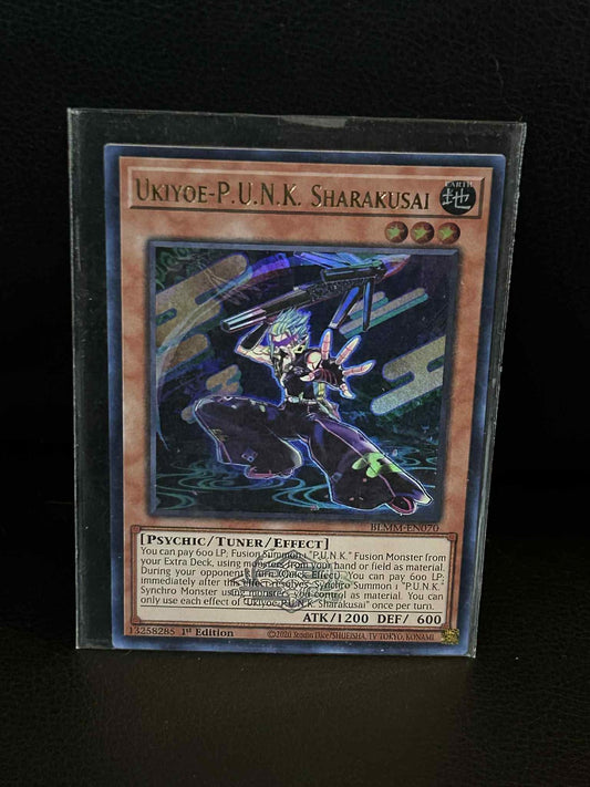 Ukiyoe-P.U.N.K. Sharakusai - BLMM-EN070 - Ultra Rare - 1st Edition Battles of Le