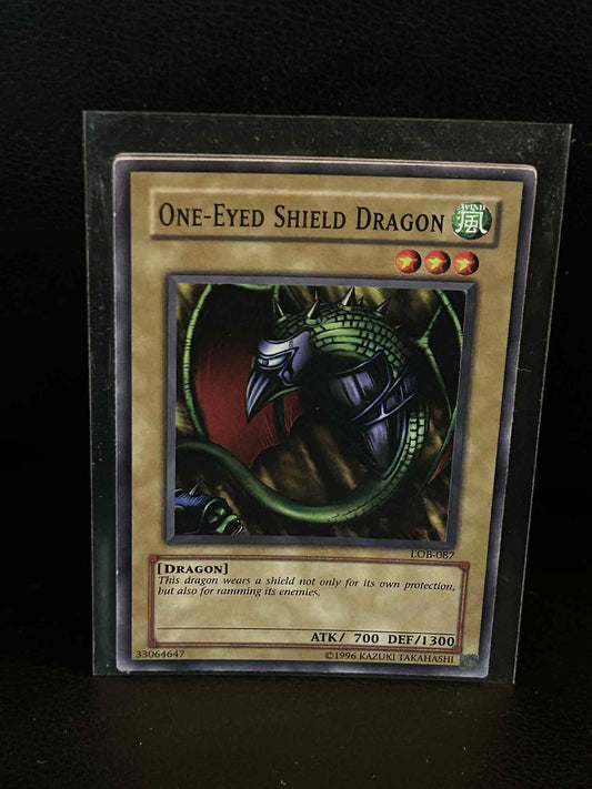 One-Eyed Shield Dragon - LOB-087 - Common - Unlimited Edition Legend of Blue Eye
