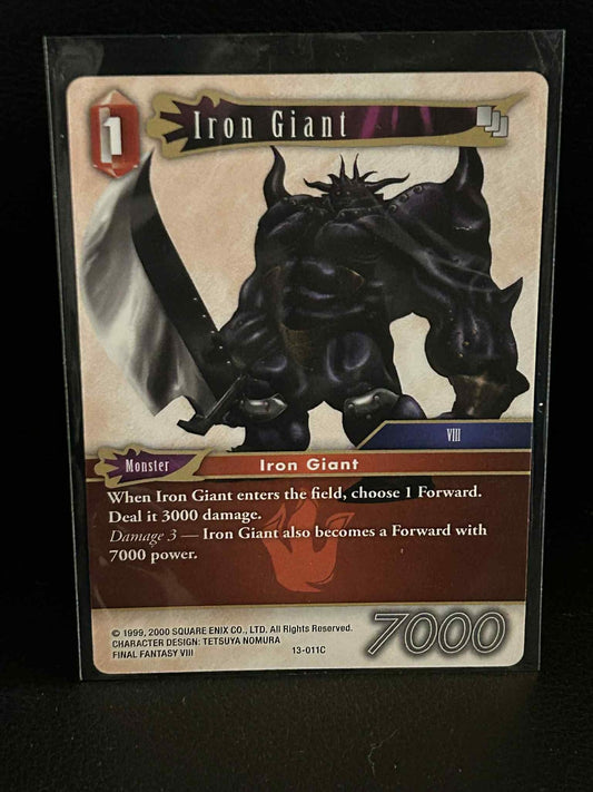 Iron Giant - 13-011C Opus XIII: Crystal Radiance Final Fantasy Lightly Played