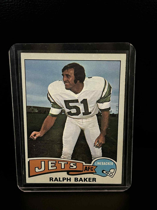 Ralph Baker #9 | 1975 Topps Football