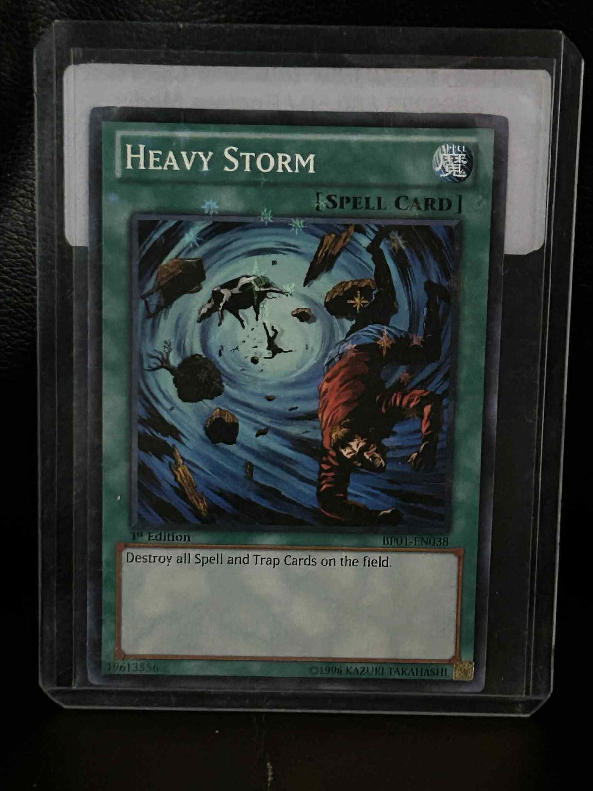 Heavy Storm - BP01-EN038 - Starfoil Rare - 1st Edition Battle Pack: Epic Dawn Yu