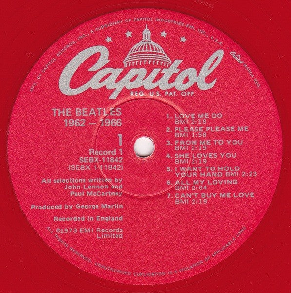 The Beatles - 1962-1966 (2xLP) (Gut Plus (G+))