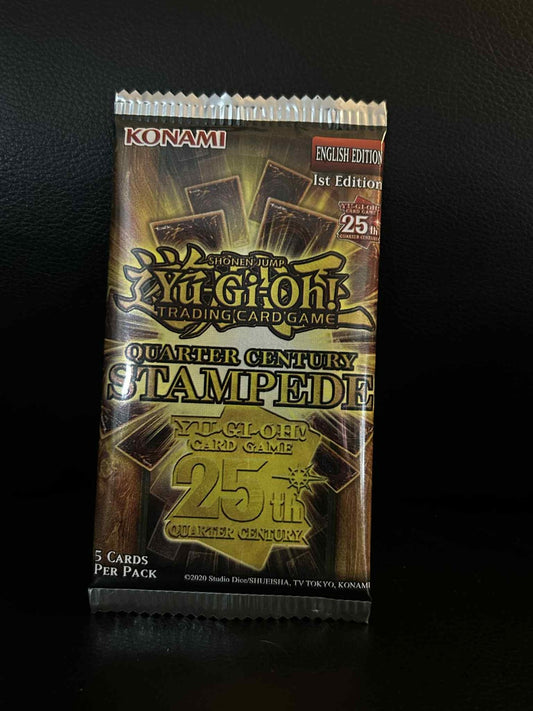 Quarter Century Stampede Booster Pack Brand New Sealed Yu-Gi-Oh!
