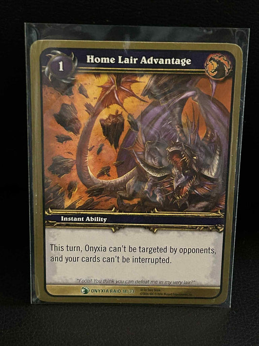 Home Lair Advantage Onyxia's Lair World of Warcraft Lightly Played