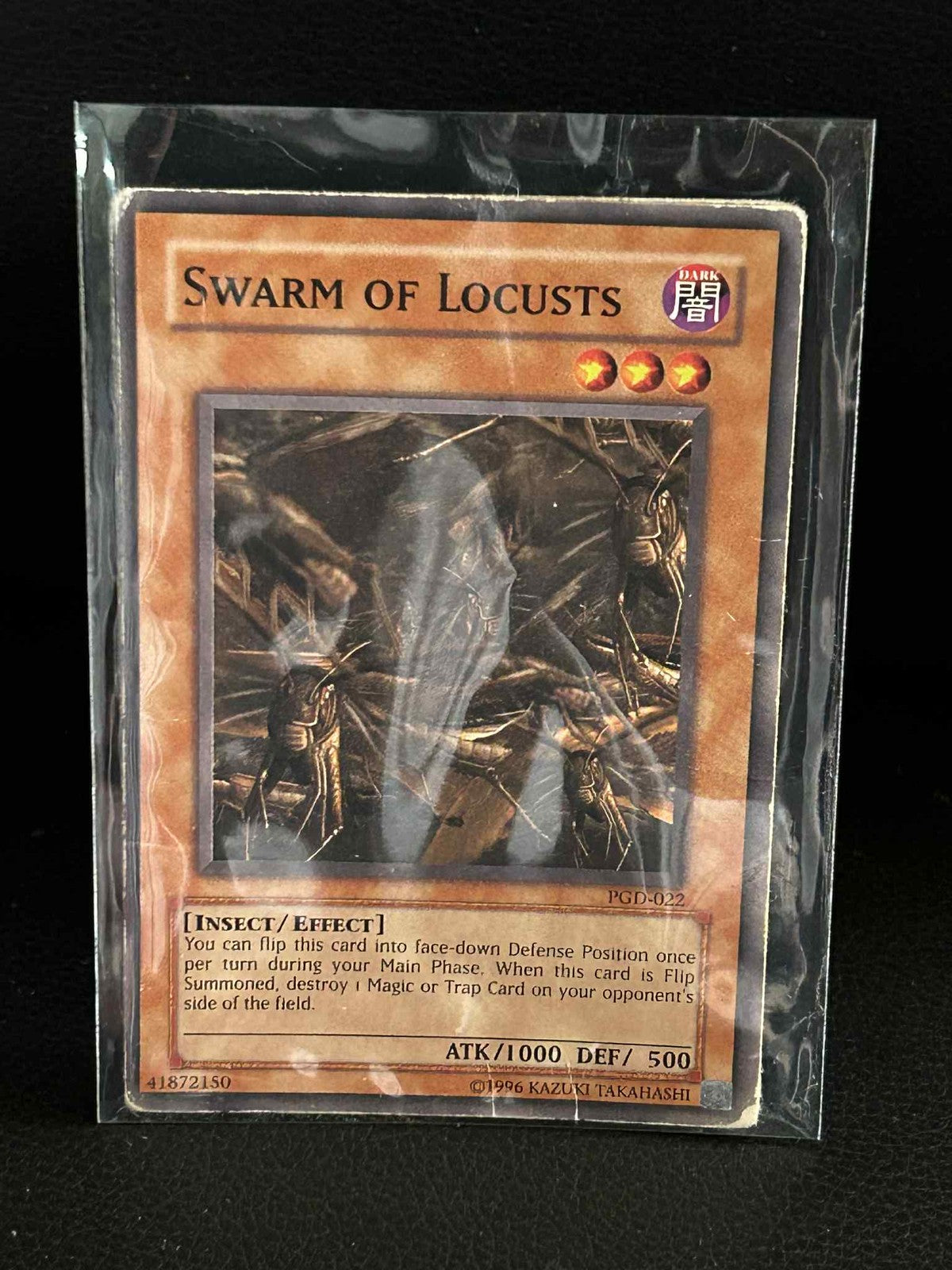 Swarm of Locusts - PGD-022 - Common - Unlimited Edition Pharaonic Guardian Yu-Gi
