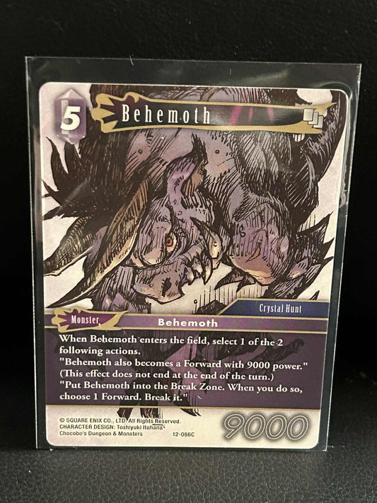 Behemoth - 12-086C Opus XII: Crystal Awakening Final Fantasy Lightly Played