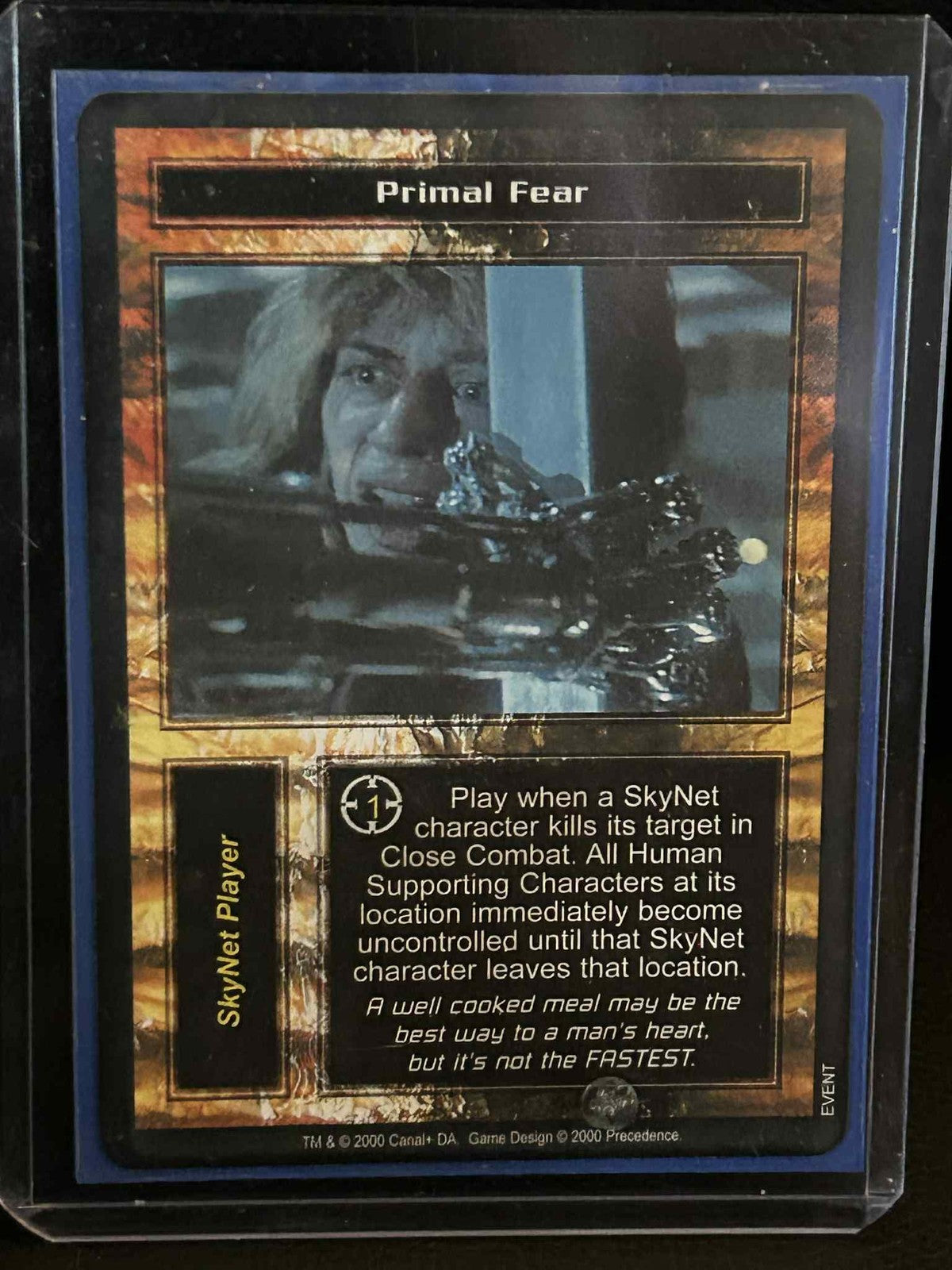 Primal Fear Base Set Terminator Light Play