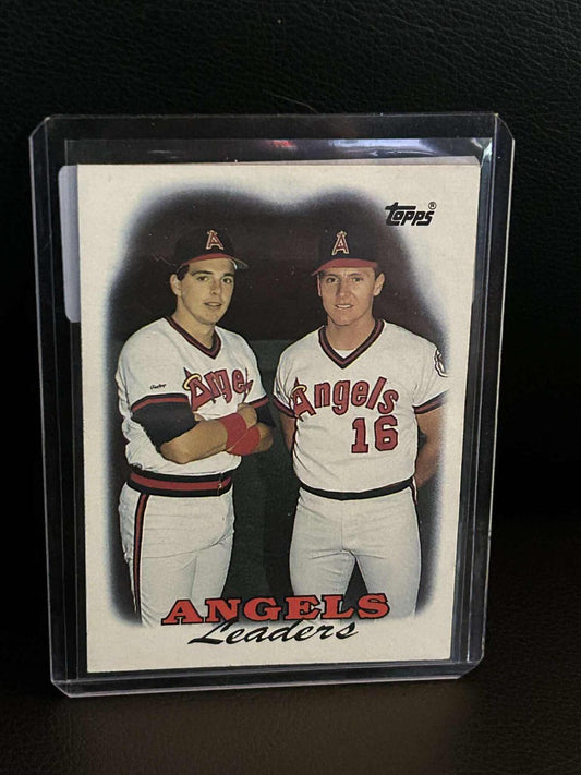 Angels Leaders #381 | 1988 Topps Baseball