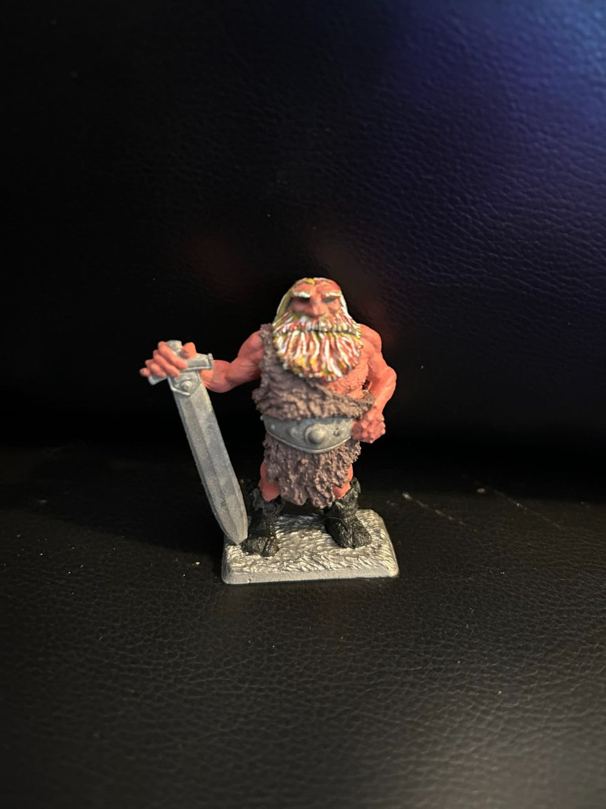 Vintage Firbolg Ral Partha Metal AD&D 1989 TSR Giant Miniature Action Figure