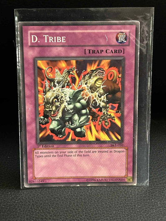 D. Tribe - SKE-050 - Common - 1st Edition Kaiba Evolution Yu-Gi-Oh! Moderately P