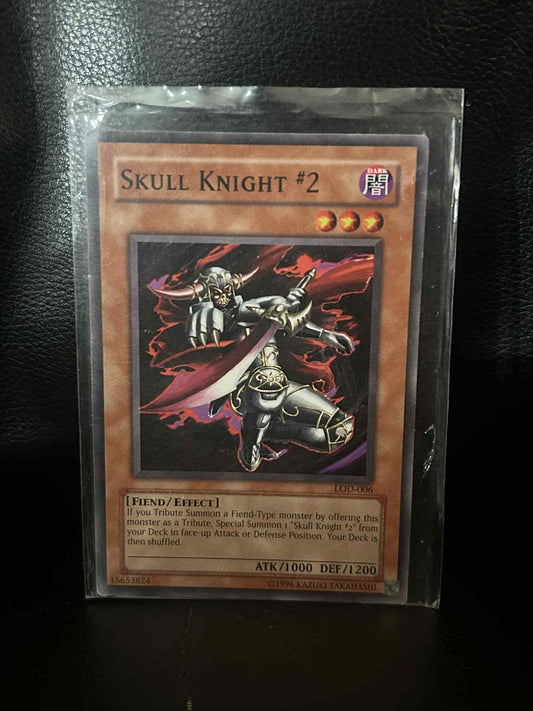 Skull Knight #2 - LOD-006 - Common - Unlimited Edition Legacy of Darkness Yu-Gi-