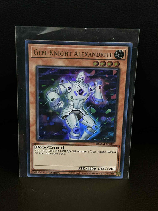 Gem-Knight Alexandrite - BLMM-EN107 - Ultra Rare - 1st Edition Battles of Legend
