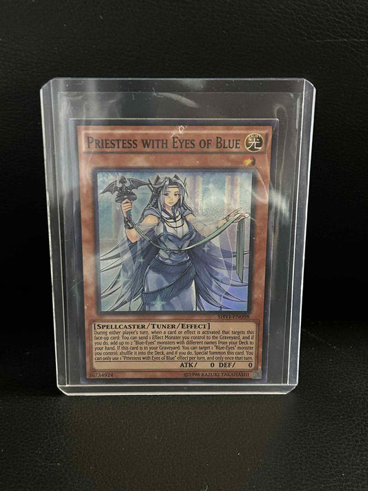 Priestess with Eyes of Blue - SHVI-EN098 - Super Rare - Unlimited Edition Shinin