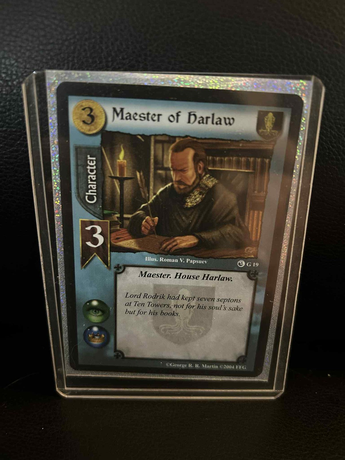 Maester von Harlaw #C19 Ice & Fire Edition Ein Spiel um Throne Leicht Bespielt