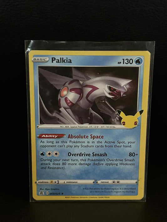 Palkia - 004/025 - Holo Rare Celebrations Pokemon Lightly Played, English