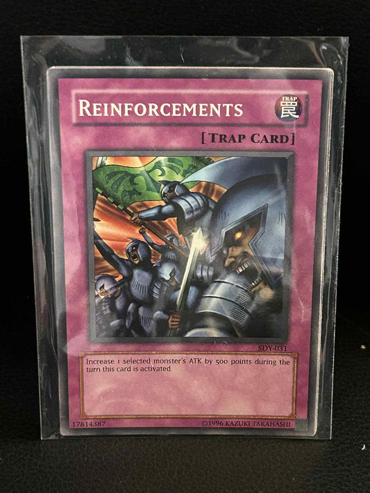 Reinforcements - SDY-031 - Common - Unlimited Edition Starter Deck: Yugi Yu-Gi-O