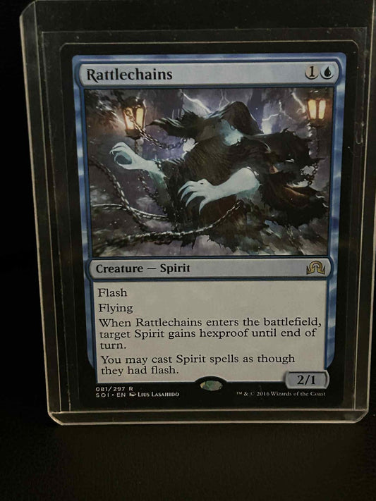 Rattlechains Shadows Over Innistrad Magic: the Gathering Lightly Played, English