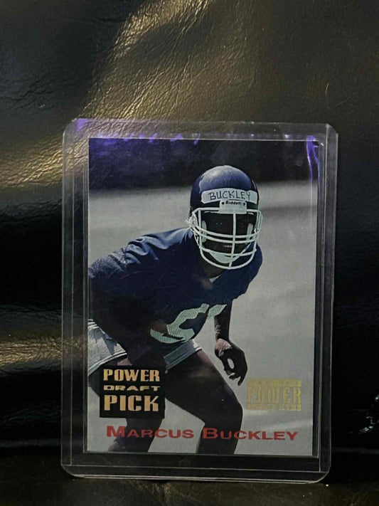 Marcus Buckley [Gold] #PDP19 | 1993 Pro Set Power Draft Picks 1993 Pro Set Power Sammelkarte