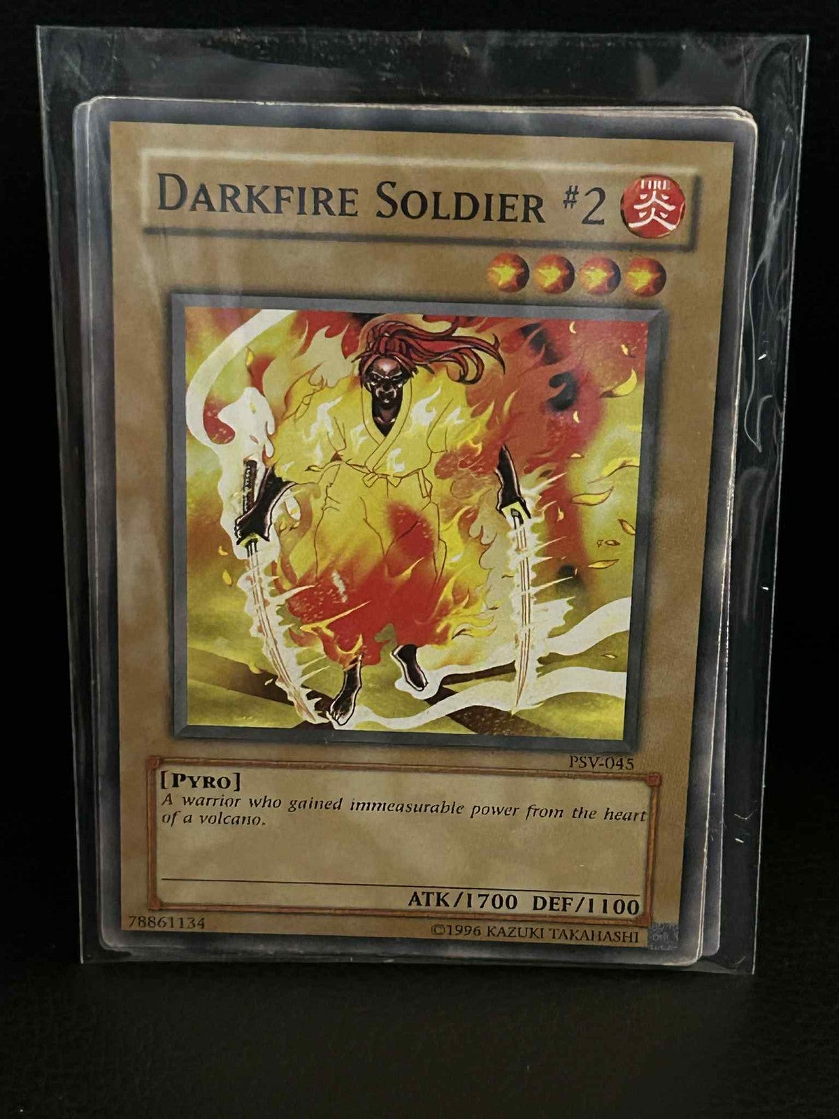Darkfire Soldier #2 - PSV-045 - Common - Unlimited Edition Pharaoh's Servant Yu-
