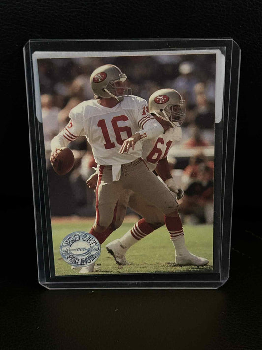 Joe Montana #139 | 1991 Pro Set Platinum Football