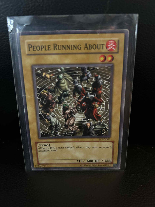 People Running About - MFC-001 - Common - Unlimited Edition Magician's Force Yu-