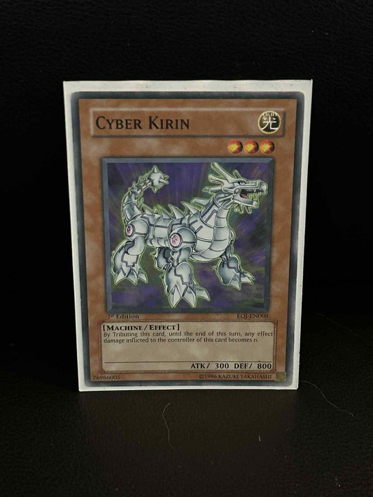 Cyber Kirin - EOJ-EN008 - Common - 1st Edition Enemy of Justice Yu-Gi-Oh! Modera