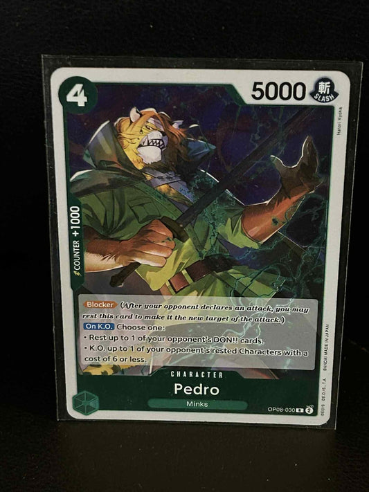 Pedro - OP08-030 - R - Foil Two Legends One Piece Lightly Played