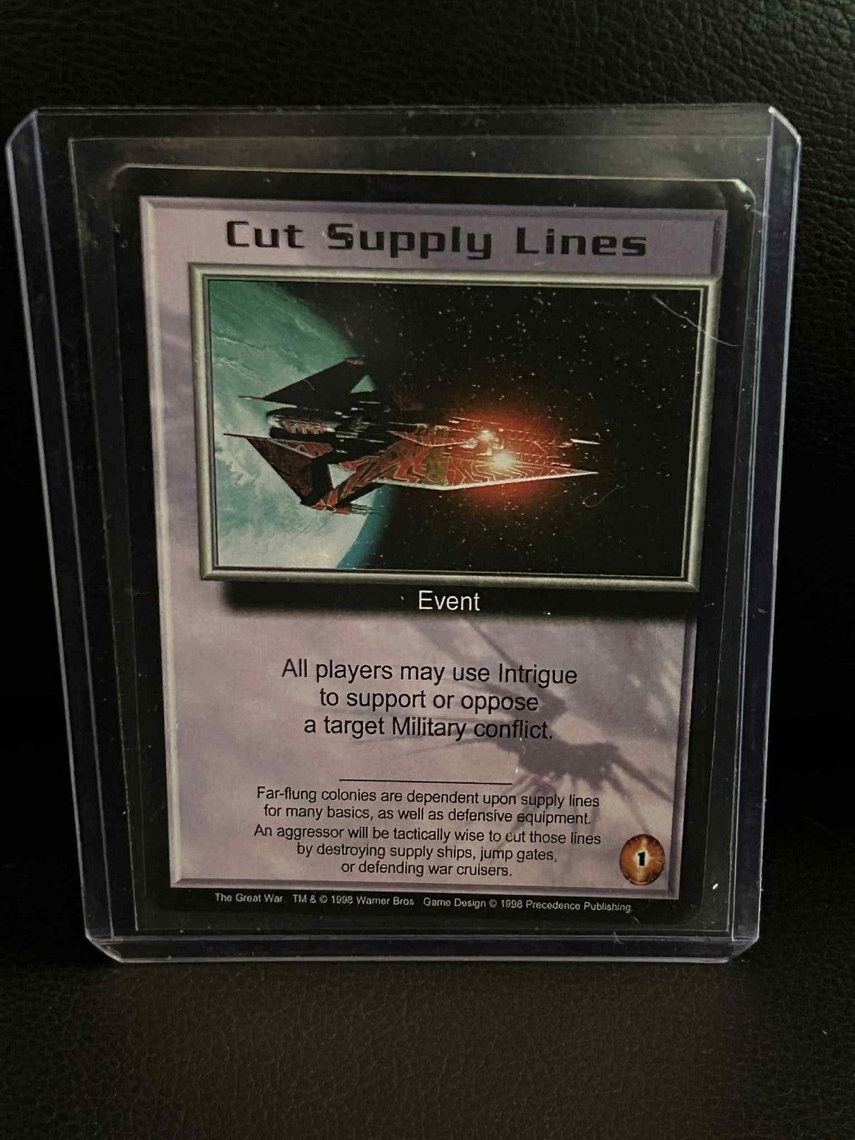 Cut Supply Lines The Great War Babylon 5 Light Play