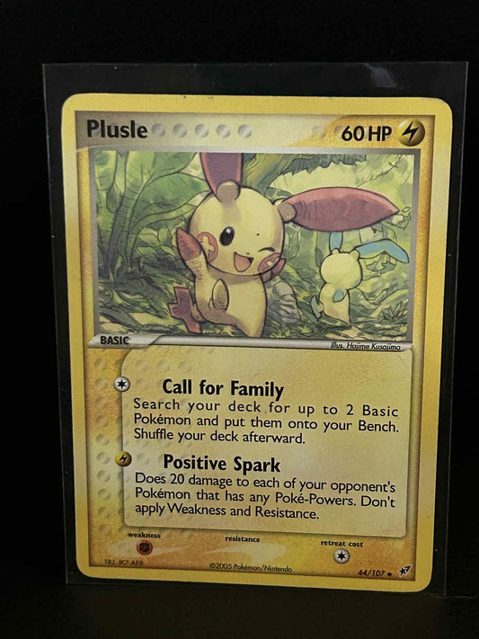 Plusle - 44/107 - Uncommon EX Deoxys Pokemon
