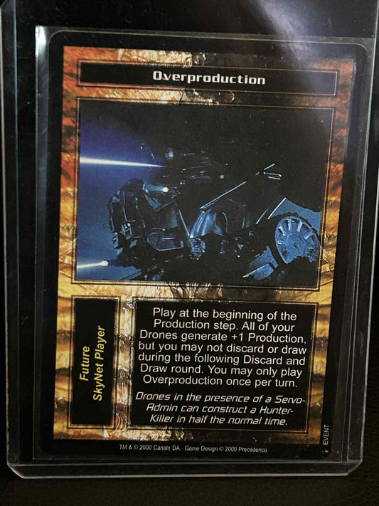 Overproduction Base Set Terminator Light Play