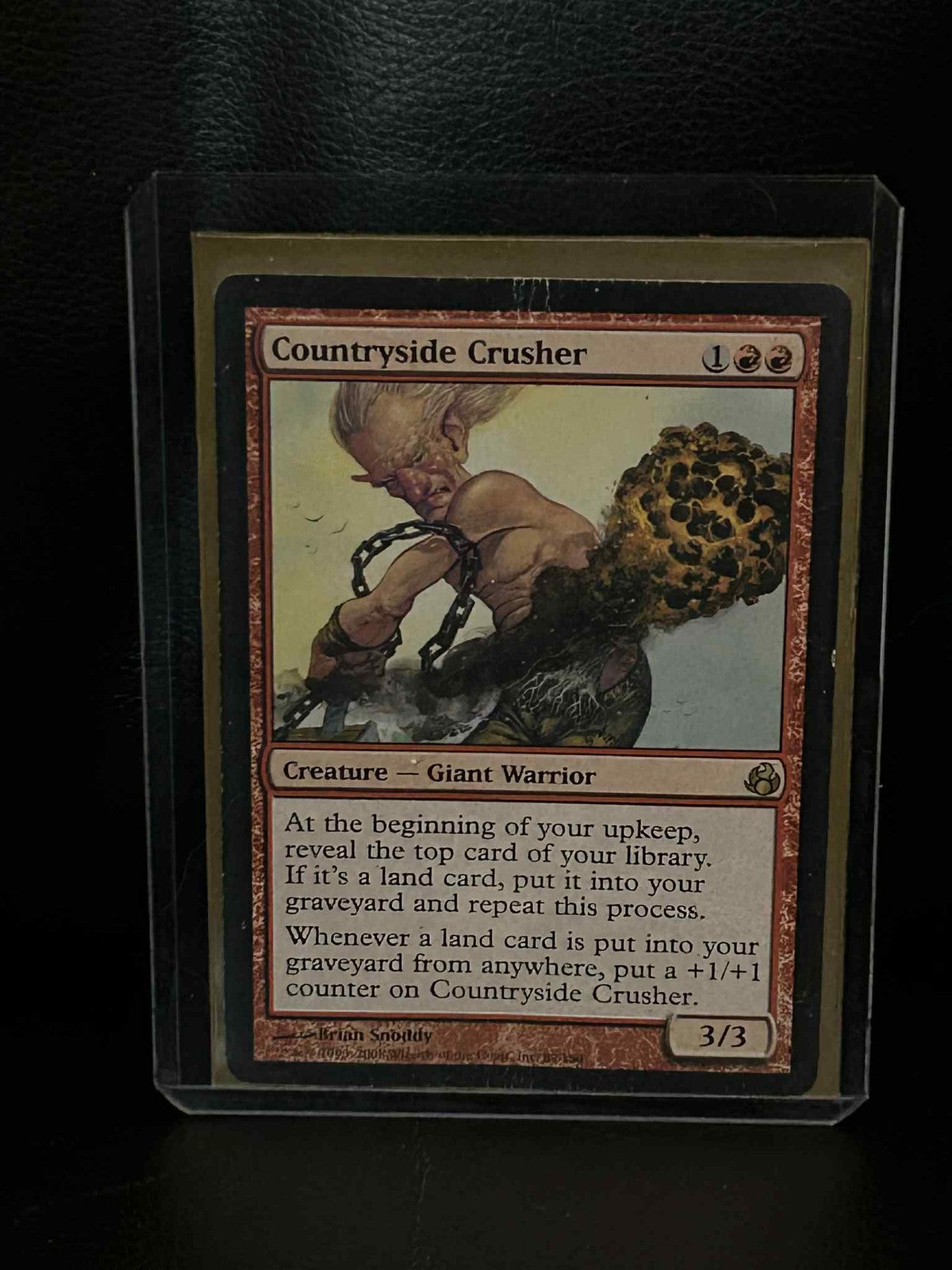 Countryside Crusher Morningtide Magic: the Gathering Lightly Played, English