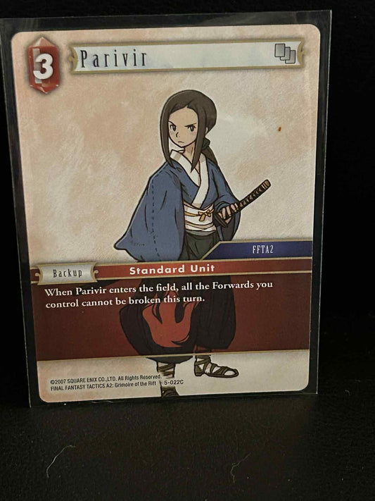 Parivir - 5-022C - C Opus 5 Final Fantasy Lightly Played