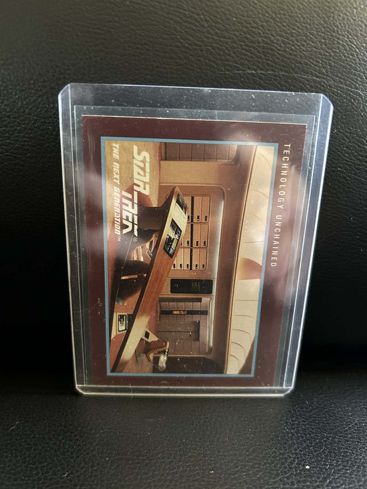 Technology Unchained #258 Star Trek 25th Anniversary Series 2 Star Trek Near Min Trading Card