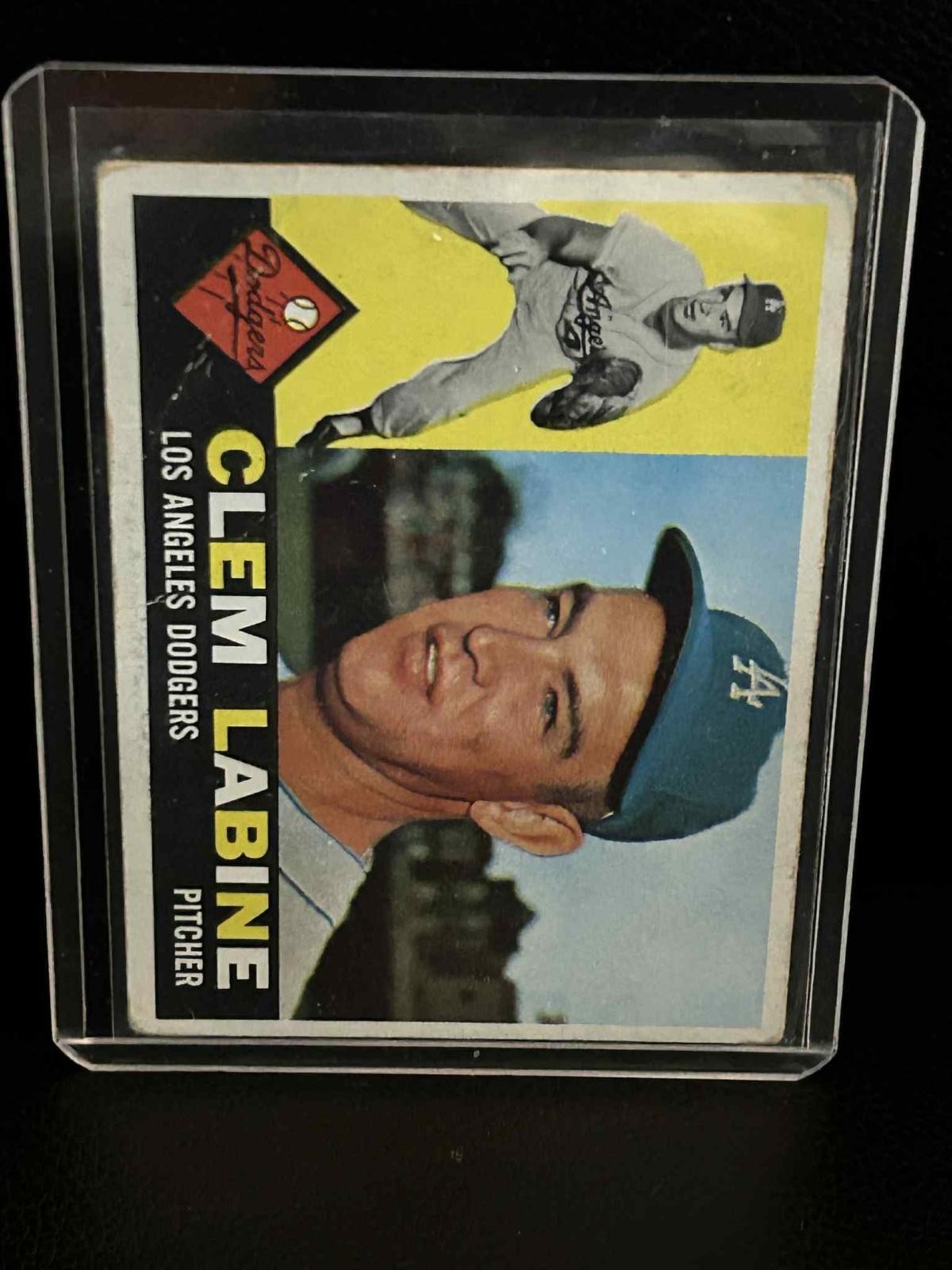 Clem Labine #29 | 1960 Topps 1960 Topps Baseball Leicht bespielte Sammelkarte