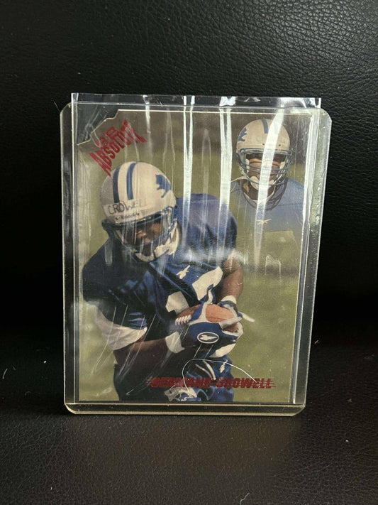Germane Crowell [Retail Red] #60 | 1998 Playoff Absolute Football
