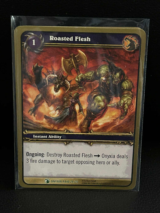 Roasted Flesh Onyxia's Lair World of Warcraft Lightly Played