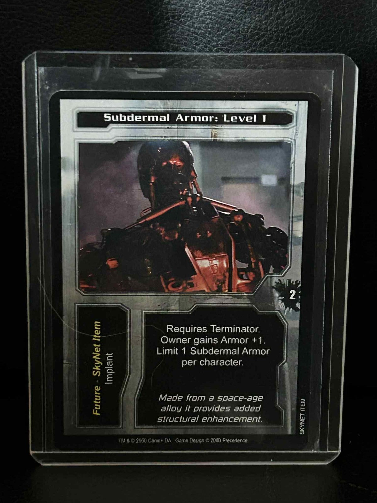 Subdermal Armor: Level 1 Base Set Terminator Light Play