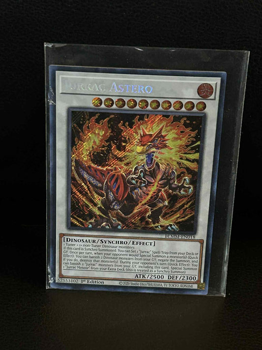 Jurrac Astero - BLMM-EN018 - Secret Rare - 1st Edition Battles of Legend: Monste