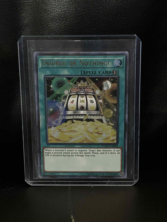 Double or Nothing! - DUPO-EN064 - Ultra Rare - Unlimited Edition Duel Power Yu-G