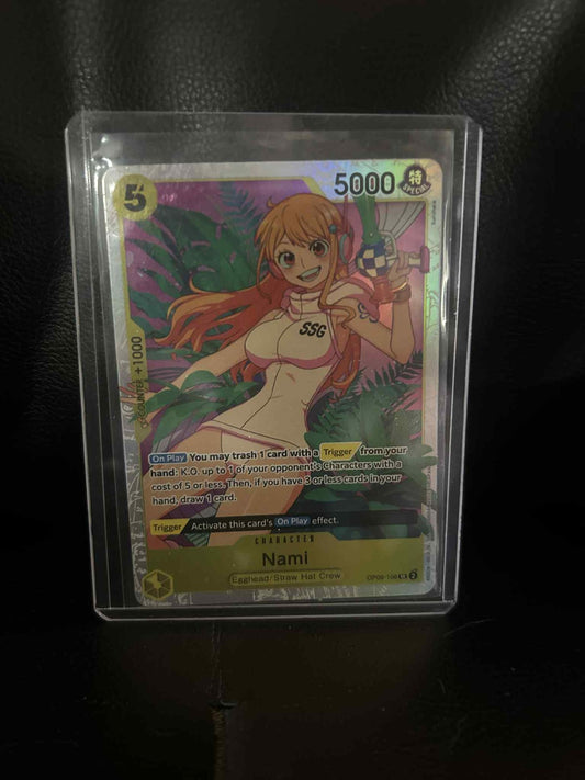 Nami - OP08-106 - SR - Foil Two Legends One Piece Lightly Played