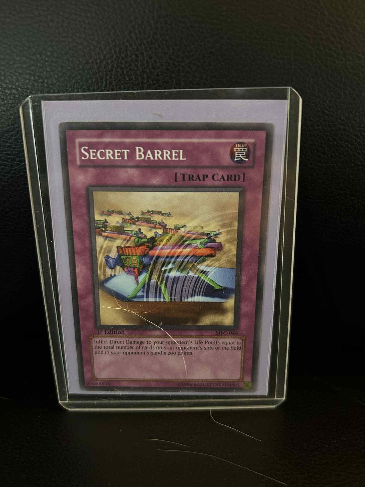 Secret Barrel - MFC-046 - Common - 1st Edition Magician's Force Yu-Gi-Oh! Modera