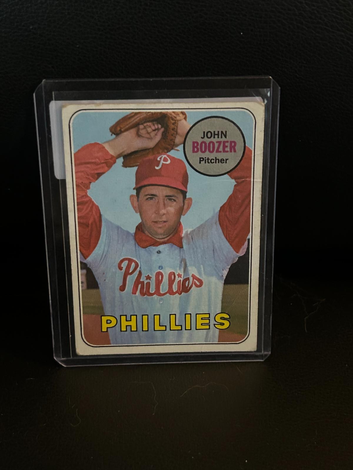 John Boozer #599 1969 Topps Baseball Moderately Played