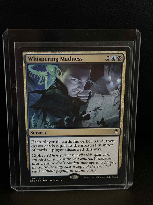 Whispering Madness Commander 2016 Magic: The Gathering