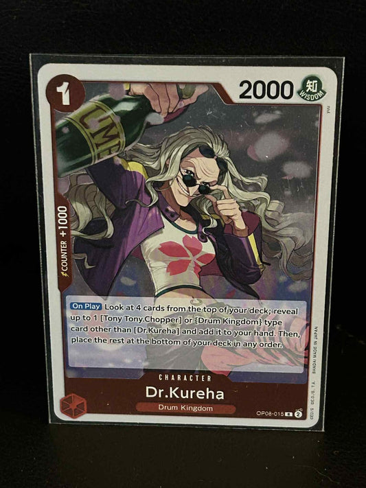 Dr.Kureha - OP08-015 - R - Foil Two Legends One Piece Lightly Played