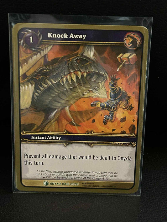 Knock Away Onyxia's Lair World of Warcraft Lightly Played