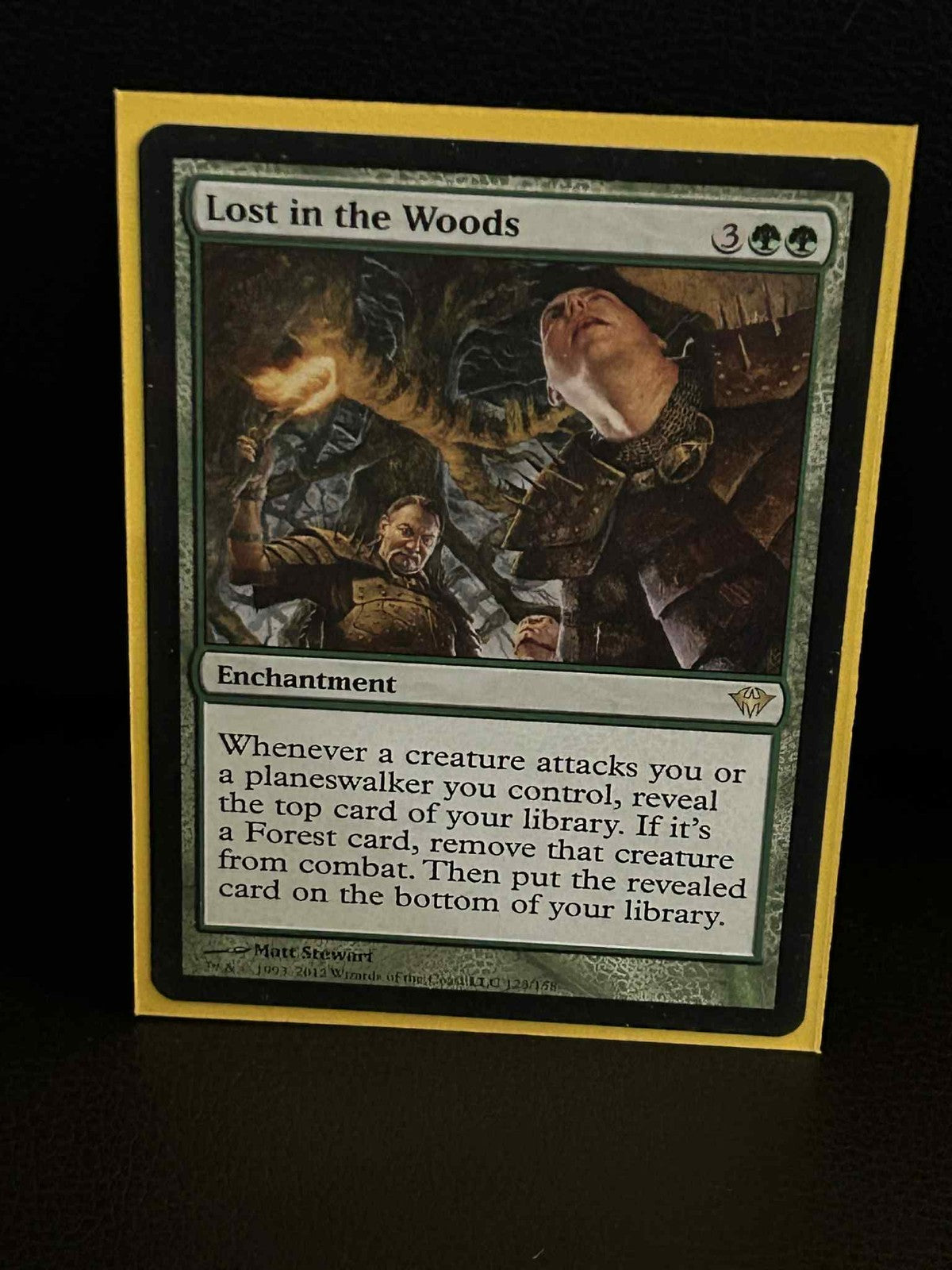 Lost in the Woods Dark Ascension Magic: The Gathering Lightly Played, English