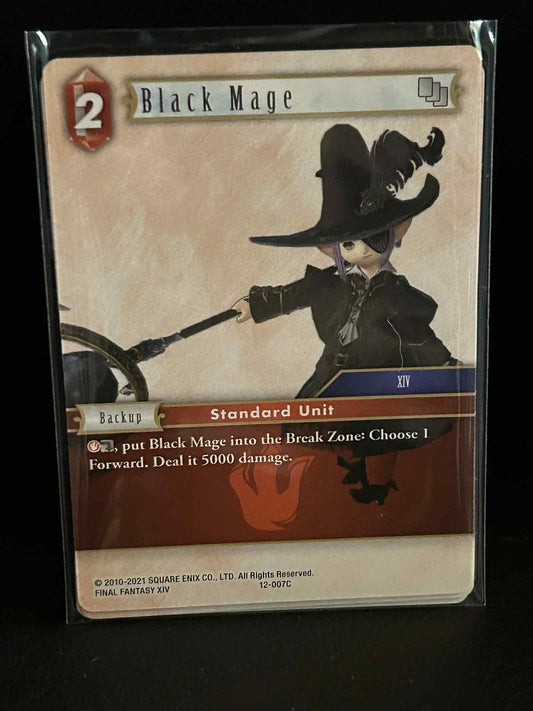 Black Mage - 12-007C Opus XII: Crystal Awakening Final Fantasy Lightly Played