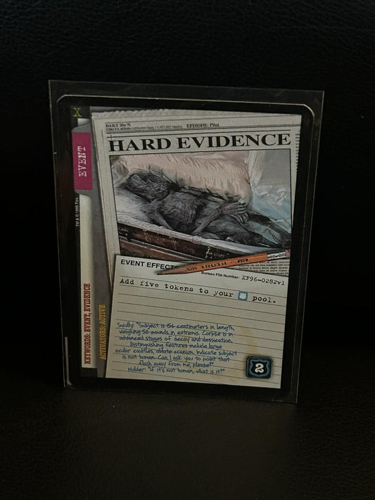 Hard Evidence Premier Edition X-Files Light Play