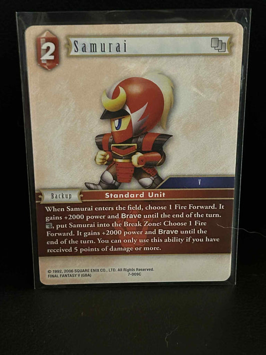 Samurai - 7-009C Opus 7 Final Fantasy Lightly Played