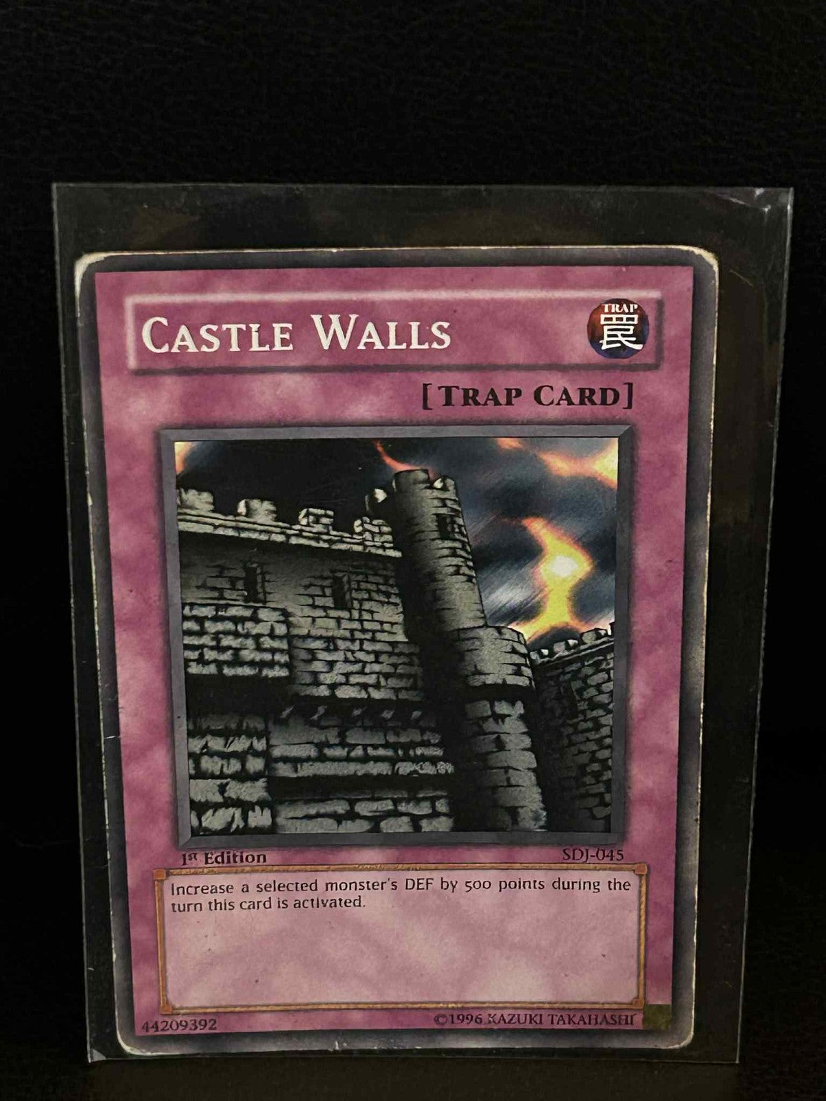 Castle Walls - SDJ-045 - Common - 1st Edition Starter Deck: Joey Yu-Gi-Oh! Heavi